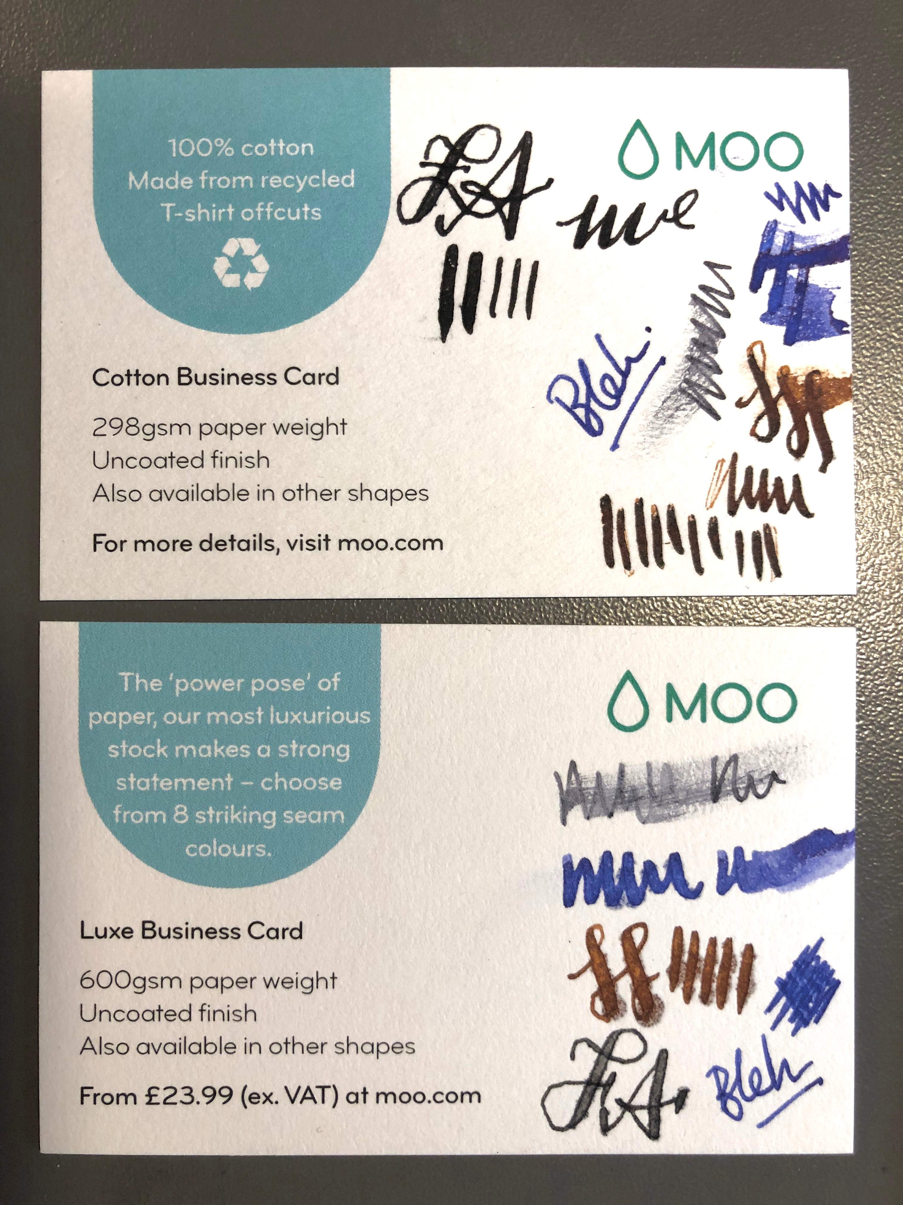 moo recycled paper