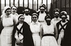 nurses wearing gasmasks 1939